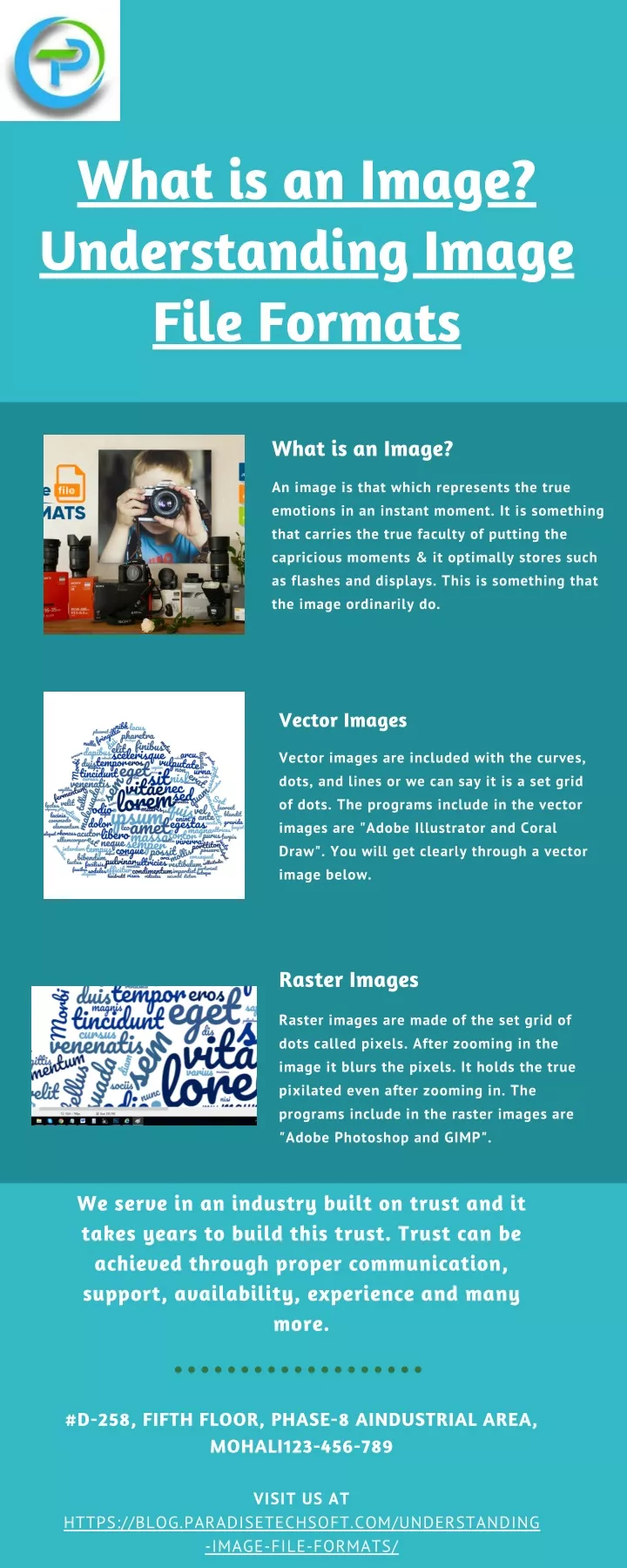 what is an image understanding image file formats