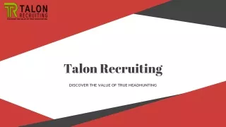 Best Heavy Equipment Recruitment Agency |Talon Recruiting