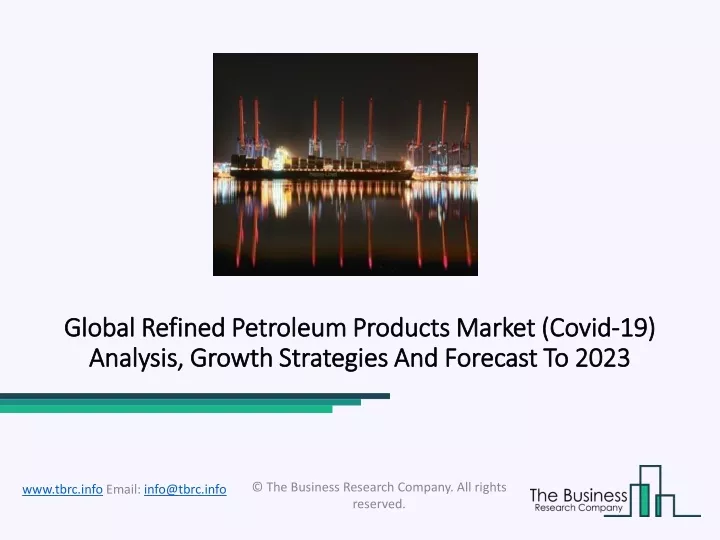 global refined petroleum products market global