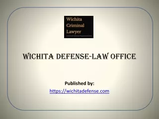 Wichita Defense-Law Office