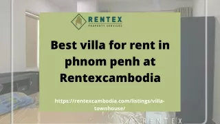Looking villa for rent in phnom penh at Rentexcambodia