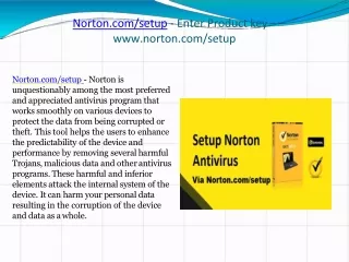 Norton.com/setup