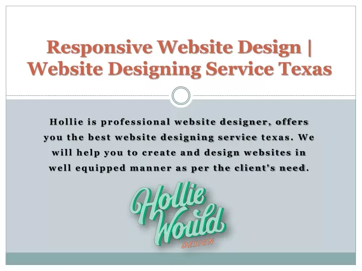 responsive website design website designing service texas