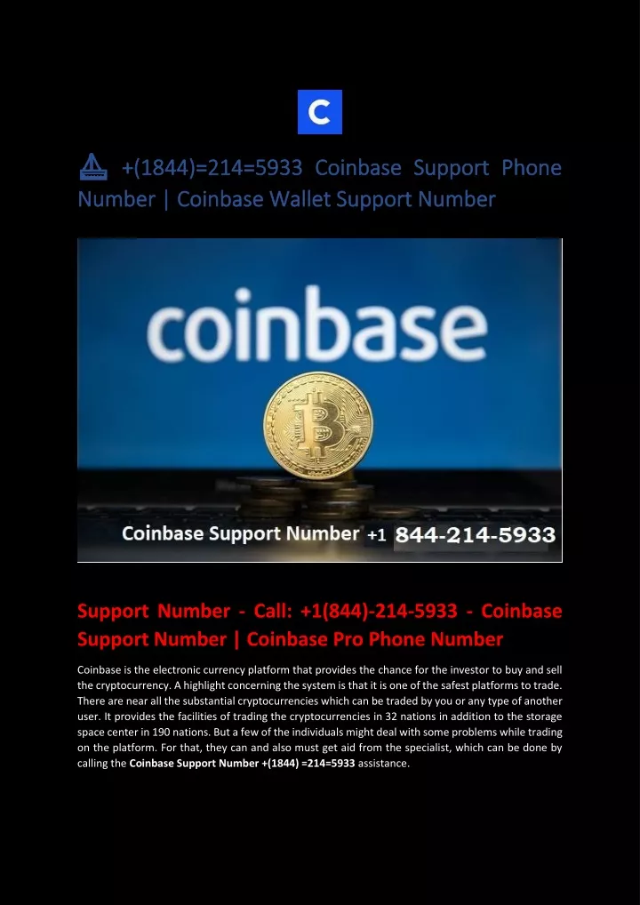 1844 214 5933 coinbase support phone 1844