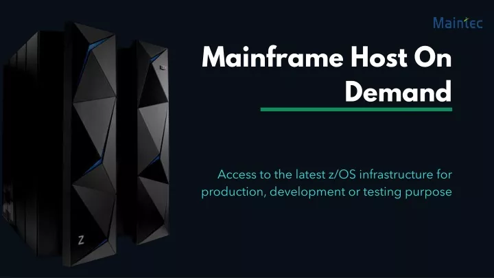 mainframe host on demand
