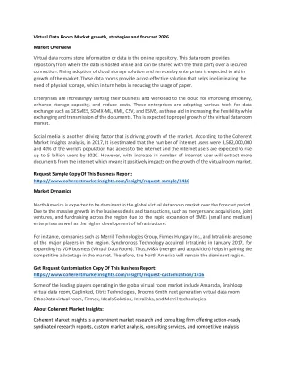 virtual data room market growth strategies