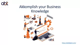 akkomplish your business knowledge