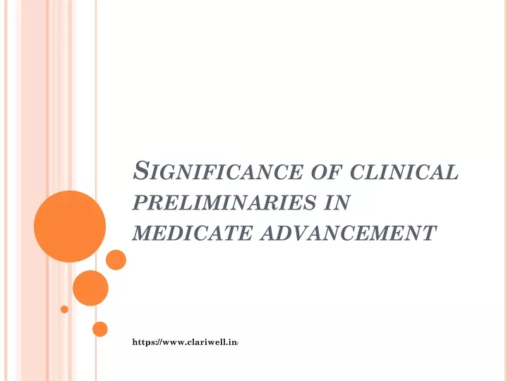 significance of clinical preliminaries in medicate advancement