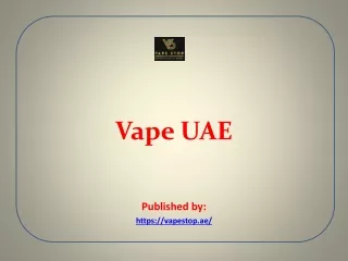 Vape UAE