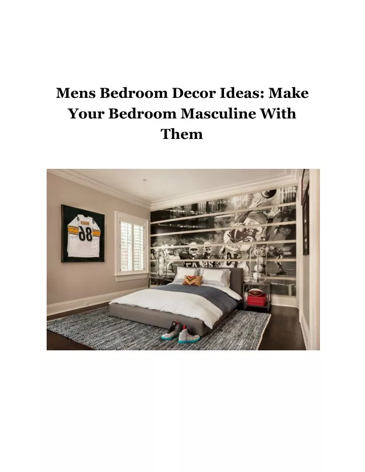 mens bedroom decor ideas make your bedroom