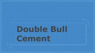 double bull cement