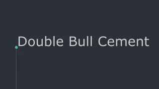double bull cement