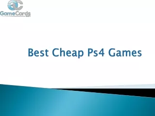 best cheap ps4 games