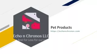 pet products