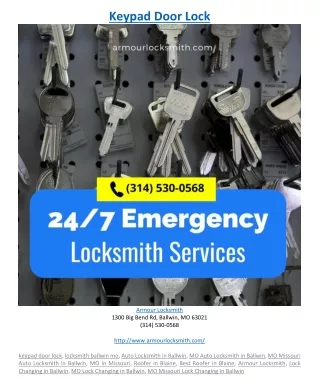 keypad door lock