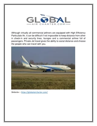 Book Luxury Private Jet online | Globalaircharter.com