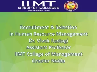 Top management college in delhi ncr- IIMT Groups