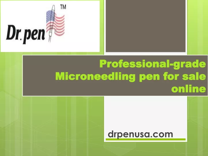 professional grade microneedling pen for sale online