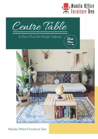 centre table a piece that get people talking