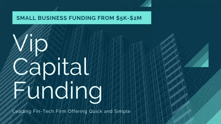 small business funding from 5k 2m