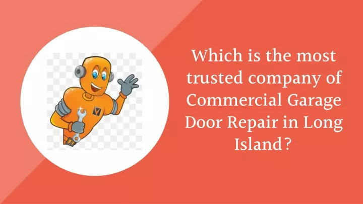 which is the most trusted company of commercial