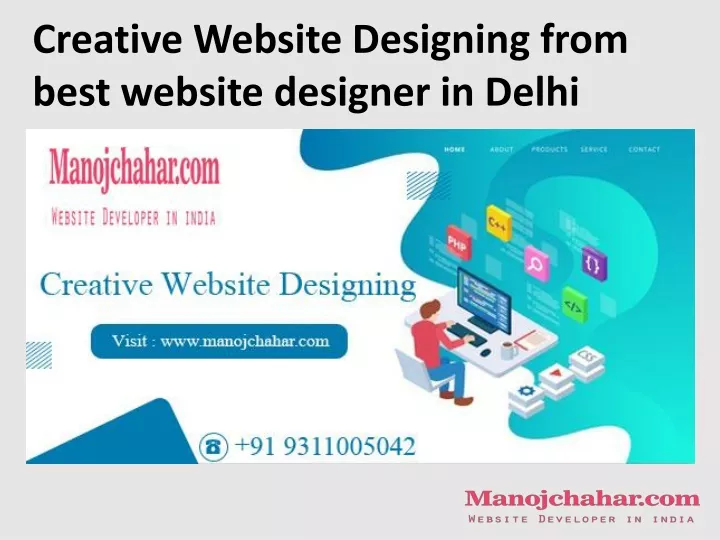creative website designing from best website