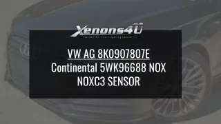 vw ag 8k0907807e continental 5wk96688 nox noxc3