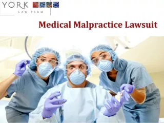 medical malpractice lawsuit