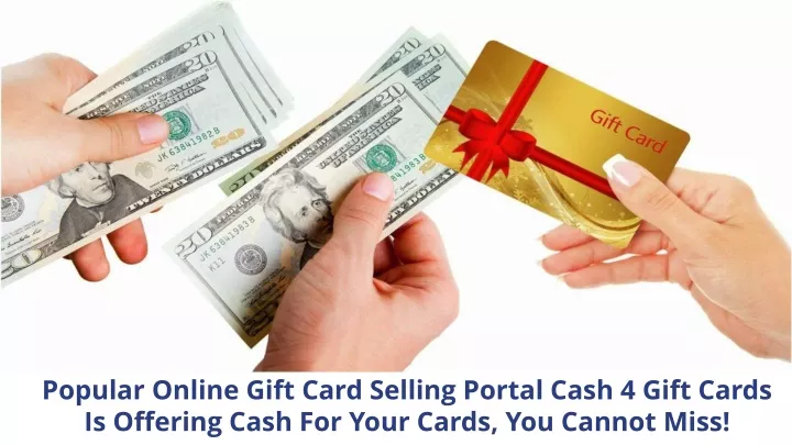 popular online gift card selling portal cash