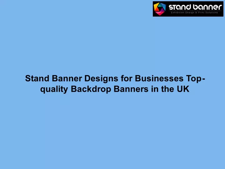 stand banner designs for businesses top quality