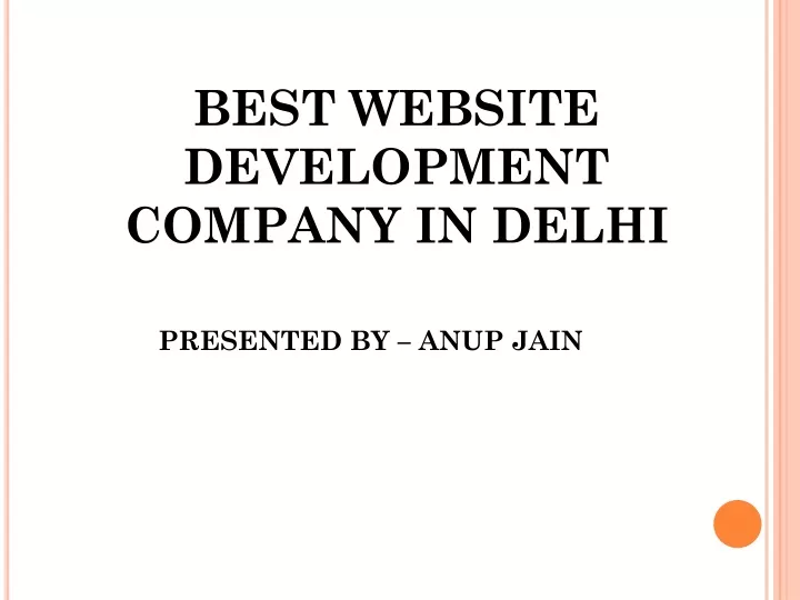 best website development company in delhi