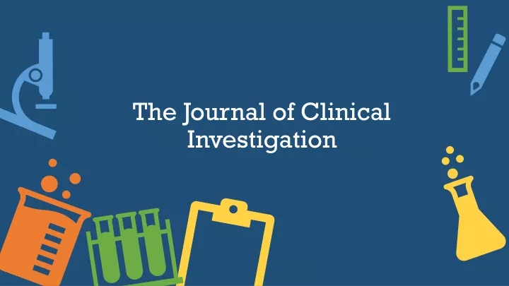 the journal of clinical investigation