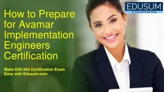 how to prepare for avamar implementation