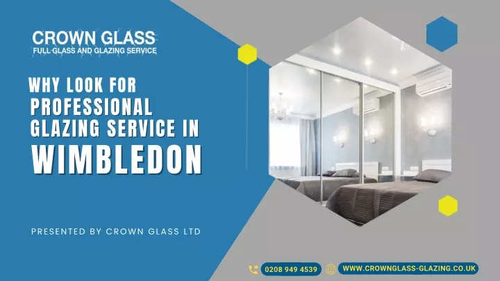 why look for professional glazing service
