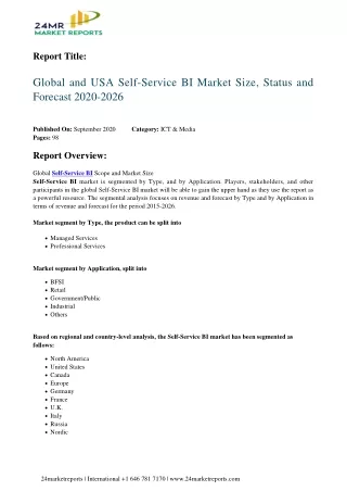 report title