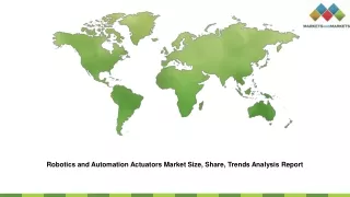 Robotics and Automation Actuators Market Size, Share, Trends Analysis Report