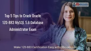 top 5 tips to crack oracle 1z0 883 mysql