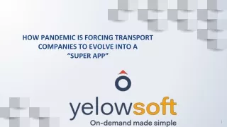 how pandemic is forcing transport companies