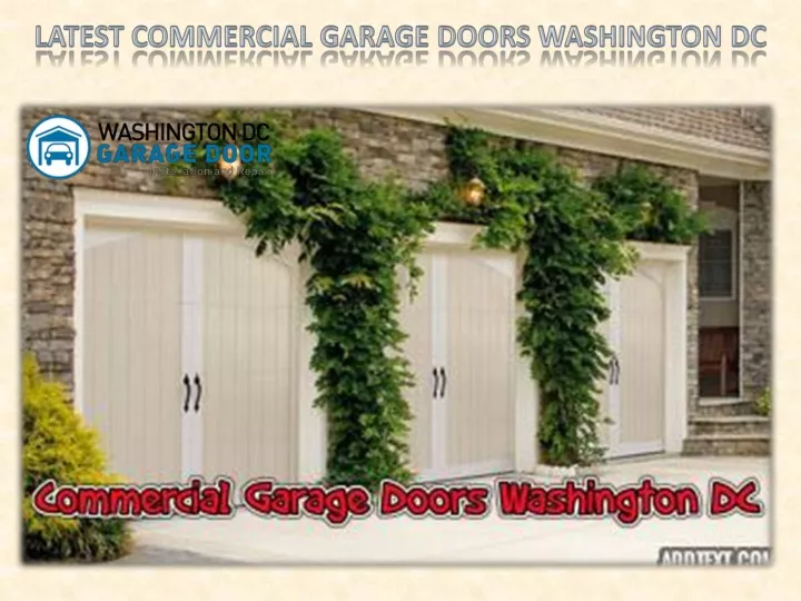 latest commercial garage doors washington dc