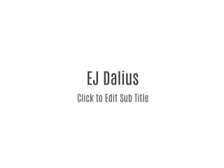 EJ Dalius