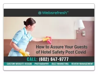 How to Assure Your Guests of Hotel Safety Post Covid