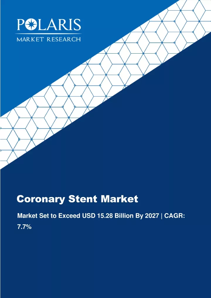 coronary stent market