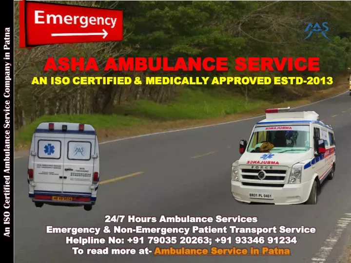 an iso certified ambulance service company