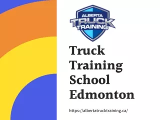Truck training school edmonton