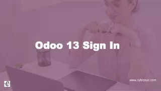 Odoo 13 Sign In Module