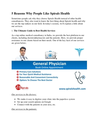 5 reasons why people like spirals health