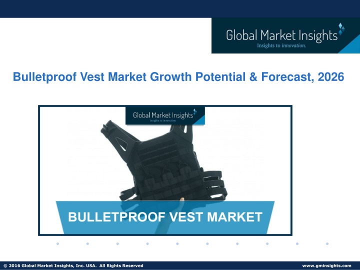 bulletproof vest market growth potential forecast