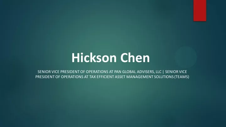 hickson chen