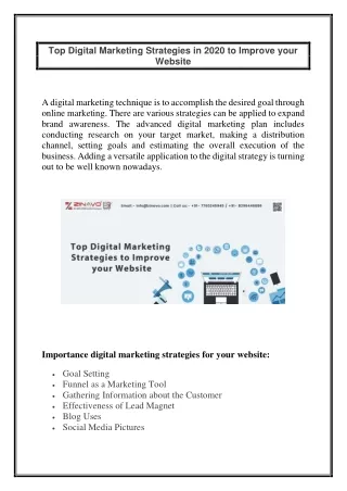 top digital marketing strategies in 2020