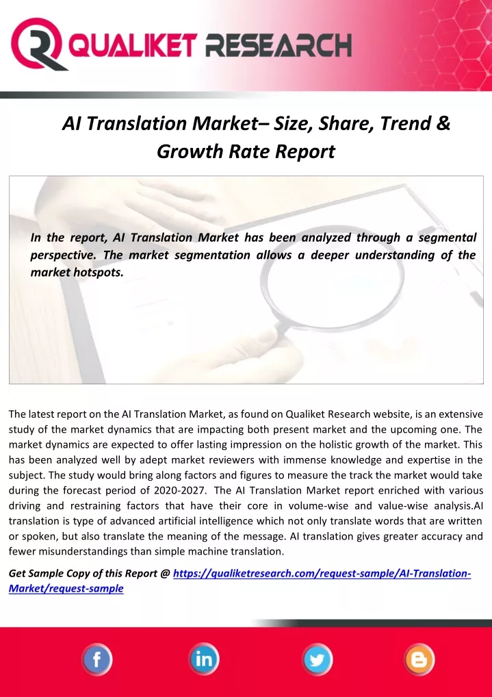 ai translation market size share trend growth